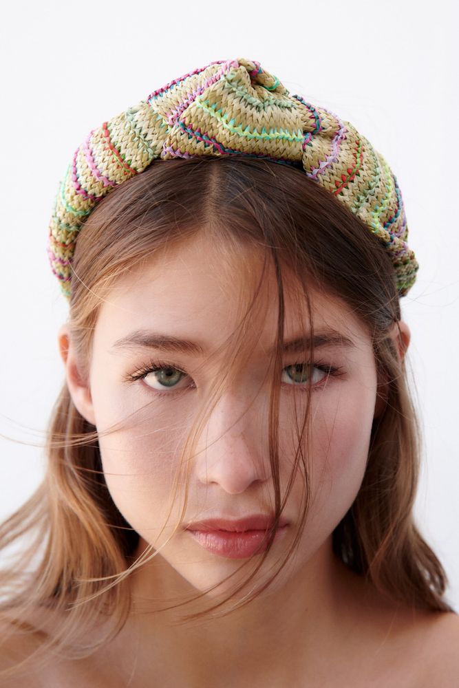 WOVEN KNOTTED HEADBAND