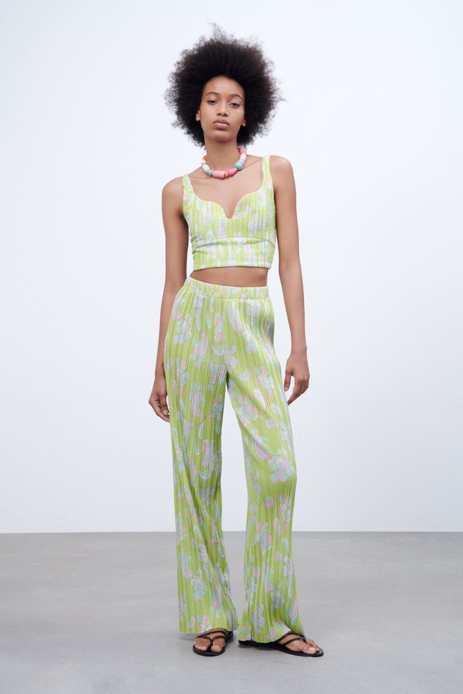 Zara Printed Pants