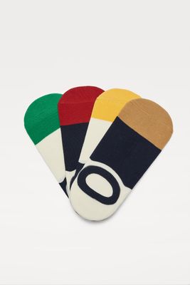 4 PACK OF NO-SHOW SOCKS