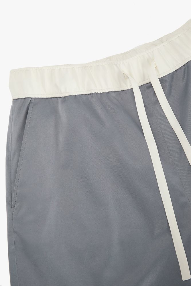 CONTRAST SATIN EFFECT SHORTS
