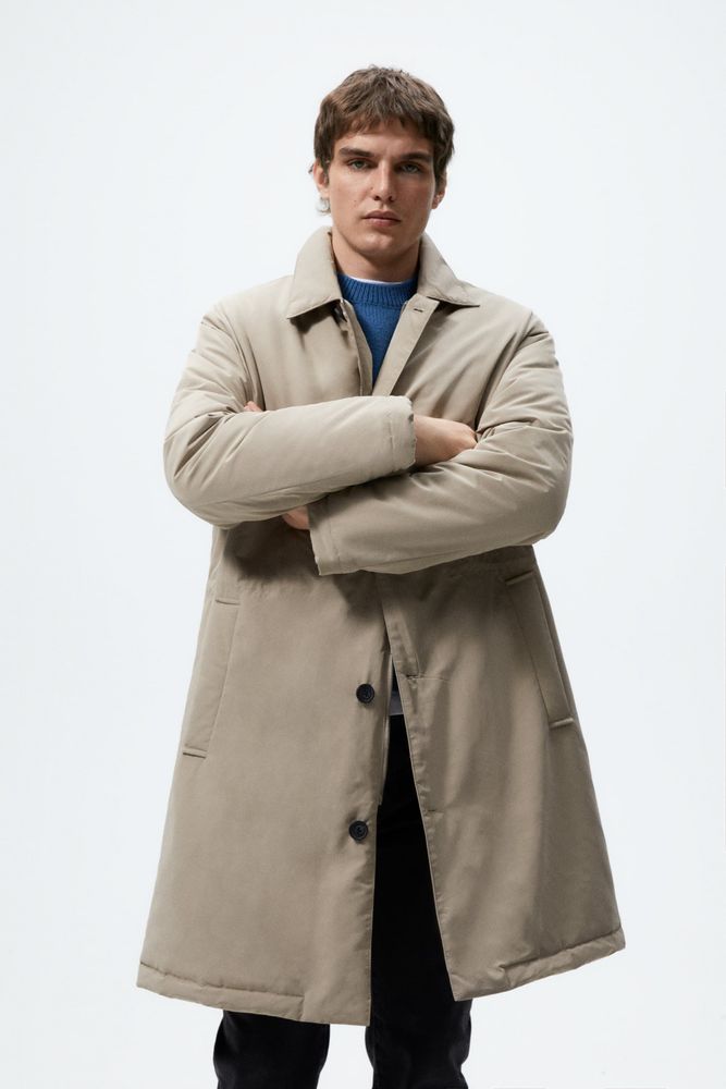 PADDED TRENCH COAT
