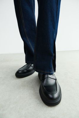 ATHLETIC SOLE LOAFERS