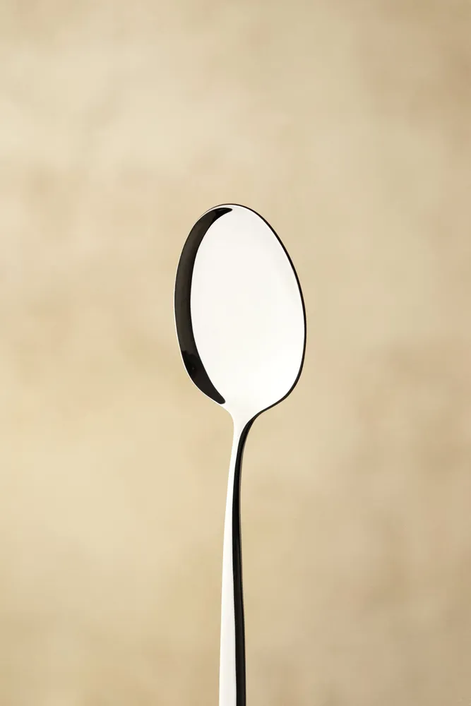 DESSERT SPOON WITH EXTRA-FINE HANDLE