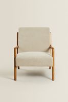 FAUTEUIL FRÊNE ET LIN