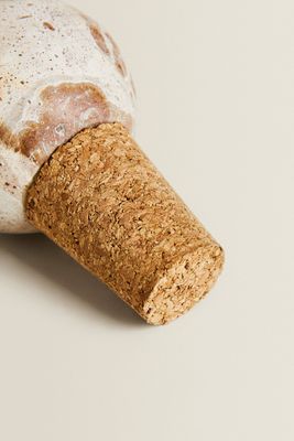 MARBLE AND CORK STOPPER