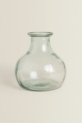 RECYCLED GLASS VASE