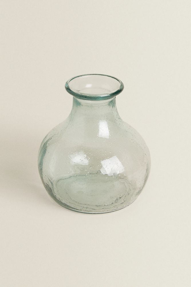 RECYCLED GLASS VASE