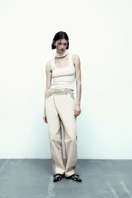 JOGGING PANTS WITH CONTRASTING TRIM