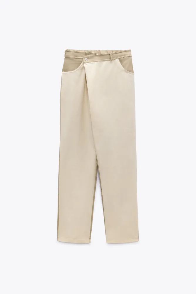 JOGGING PANTS WITH CONTRASTING TRIM