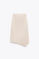 ASYMMETRIC MIDI SKIRT