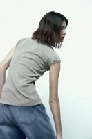 WASHED EFFECT T-SHIRT