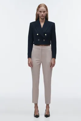 STRAIGHT CUT SUIT PANTS
