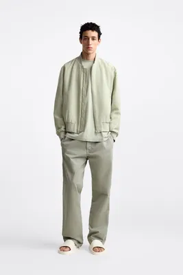 SILK BOMBER JACKET