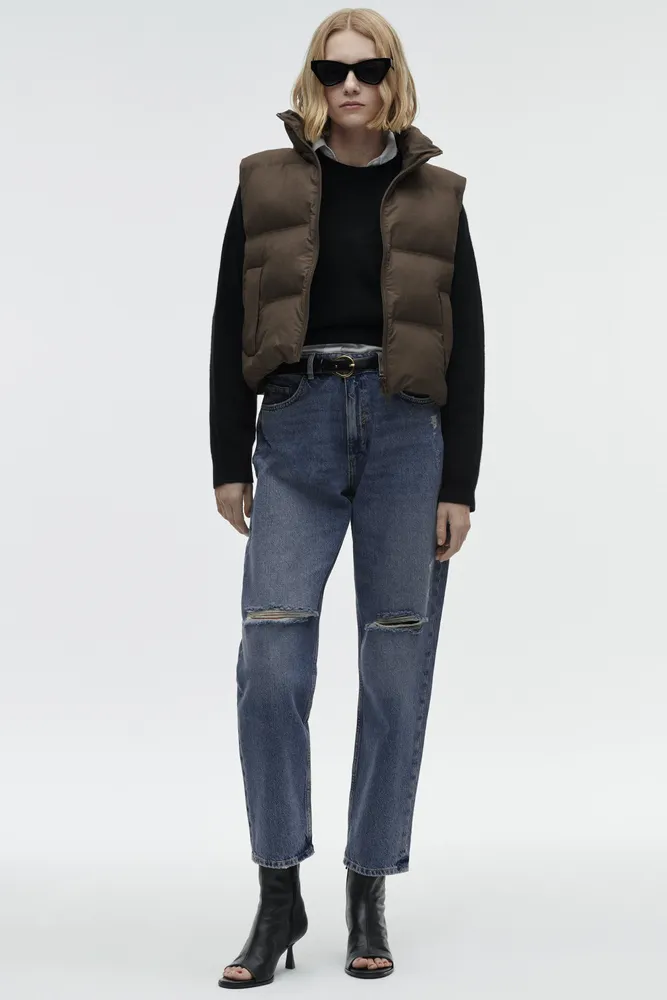 SHORT PUFFER VEST