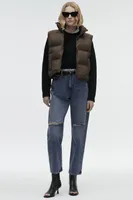 SHORT PUFFER VEST