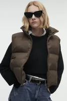 SHORT PUFFER VEST