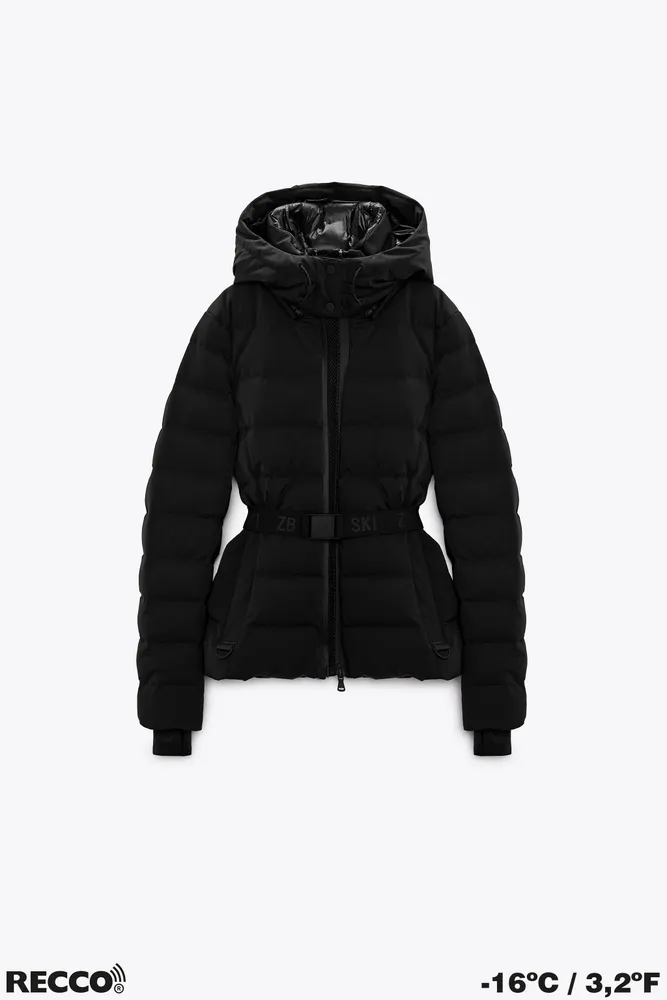 RECCO® LOCATOR SKI JACKET SKI COLLECTION - Black