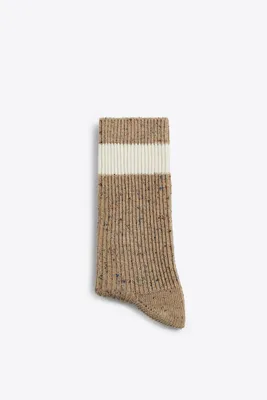 CHAUSSETTES EN FIL MOUCHETÉ