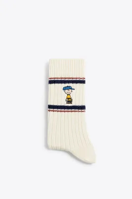 CHAUSSETTES BRODÉES CHARLIE BROWN™