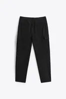 PLEATED CARGO PANTS