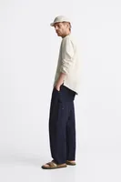 BAND COLLAR SHIRT