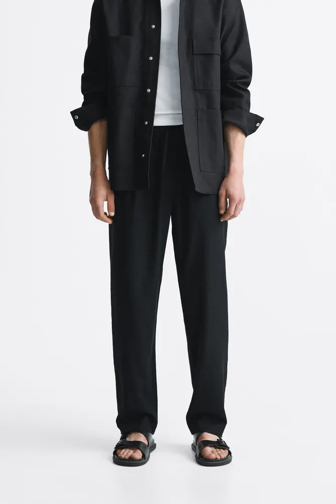 Zara LINEN - VISCOSE PANTS