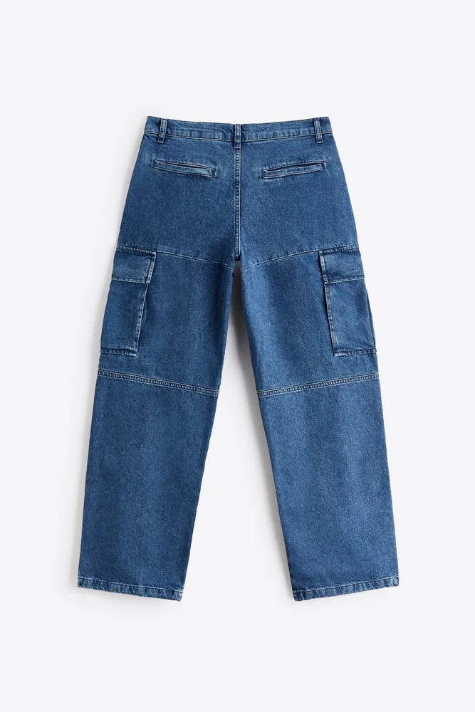 RELAXED CARGO JEANS