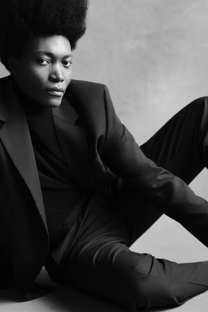 PINSTRIPE SUIT PANTS LIMITED EDITION