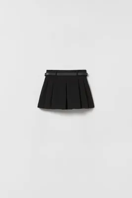 Zara BELTED BOX PLEATED SKIRT | Scarborough Town Centre Mall