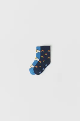 KIDS/ TWO-PACK OF TERRYCLOTH SOCKS