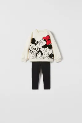 MINNIE AND MICKEY MOUSE © DISNEY FLOCKED SOFT TOUCH SET