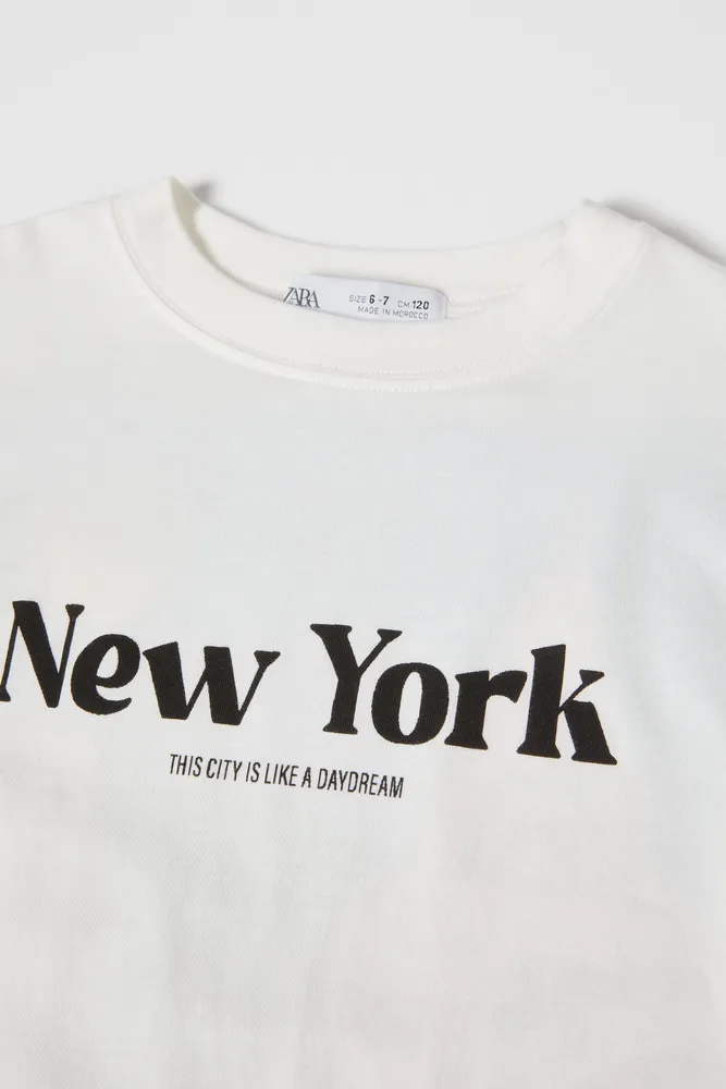 Zara “NEW YORK” T-SHIRT