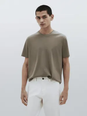 Relaxed fit short sleeve cotton T-shirt - Studio