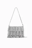 SAC BANDOULIÈRE EN MAILLE À VOLANTS