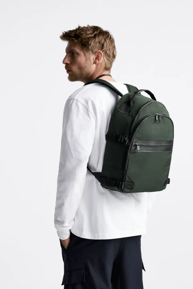 Multi-pocket technical backpack, Shop