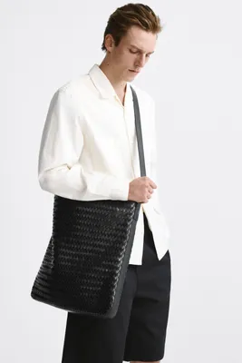 SAC BANDOULIÈRE BIMATIÈRE AVEC CUIR