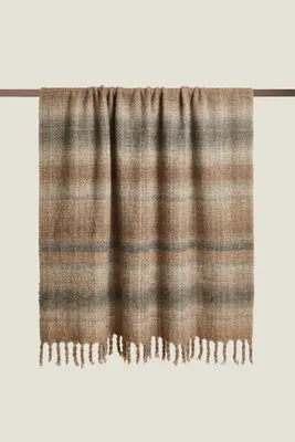 PLAID UNI EN MAILLE