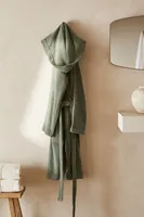 PEIGNOIR COTON CAPUCHE