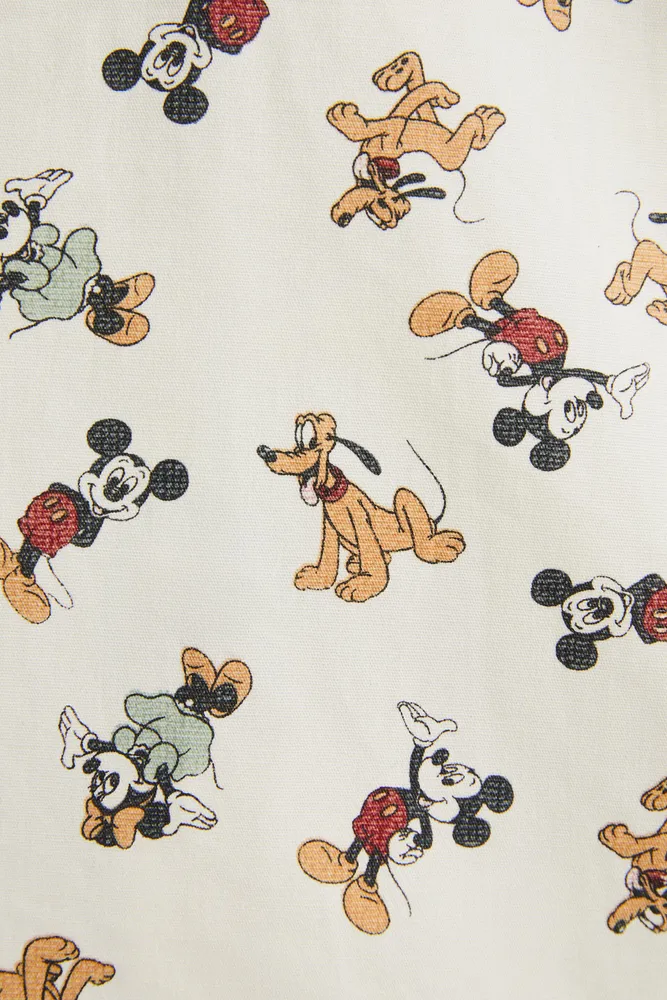 Babero con mangas Disney Baby Mickey & Minnie estampado multicolor