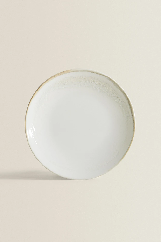 STONEWARE DINNER PLATE