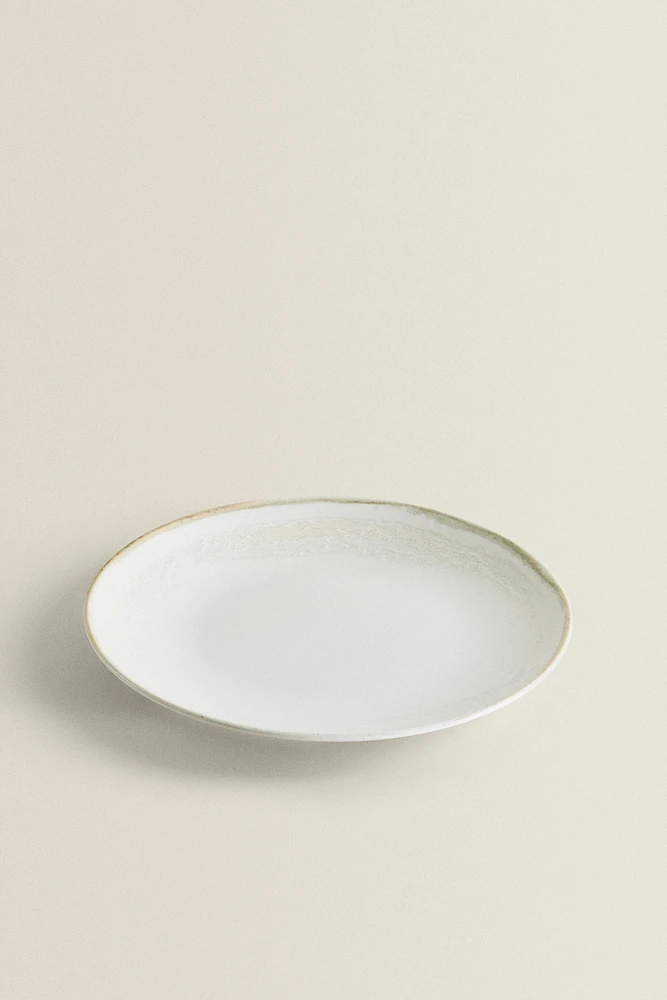 STONEWARE DINNER PLATE