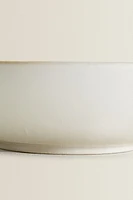 STONEWARE SOUP PLATE