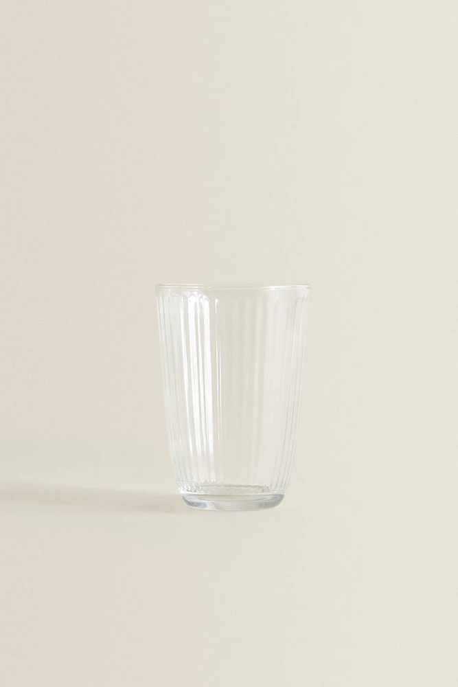 VERRE À SODA LIGNES