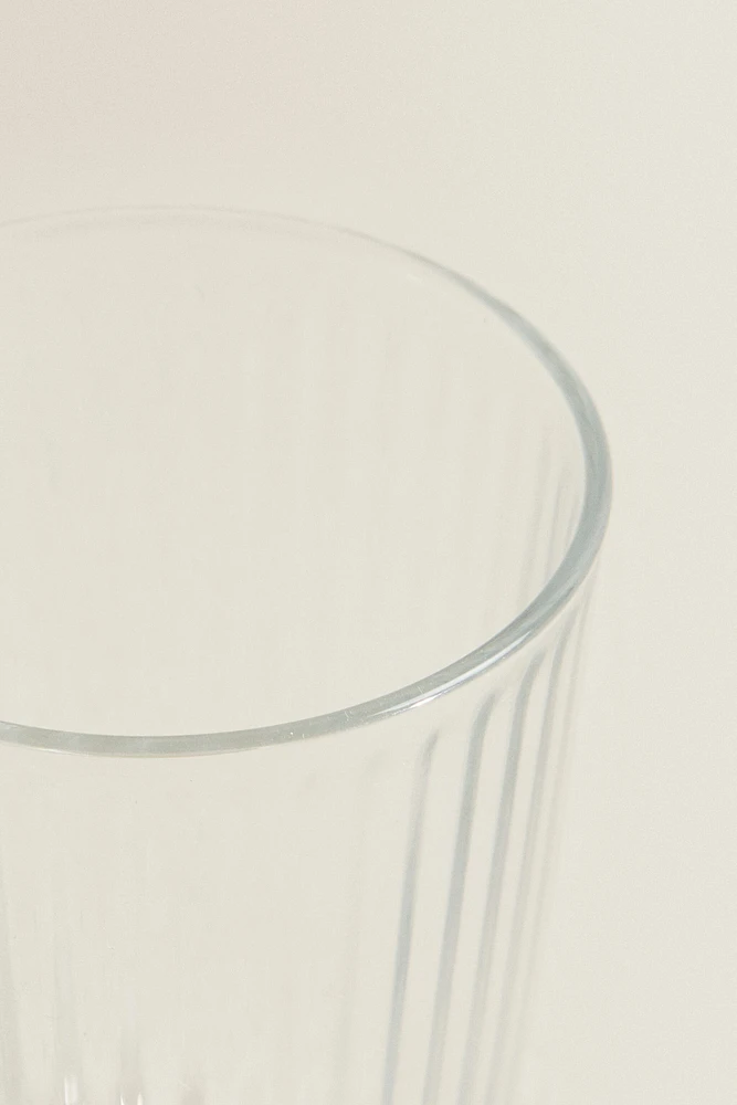 VERRE À SODA LIGNES