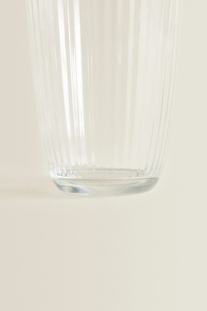 VERRE À SODA LIGNES