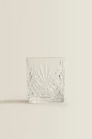 VERRE RELIEF CRISTALLIN