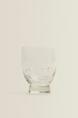 VERRE RELIEF FLORAL