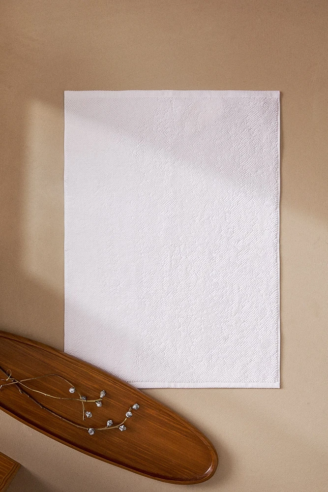 TAPIS DE BAIN UNI BASE ANTIDÉRAPANTE