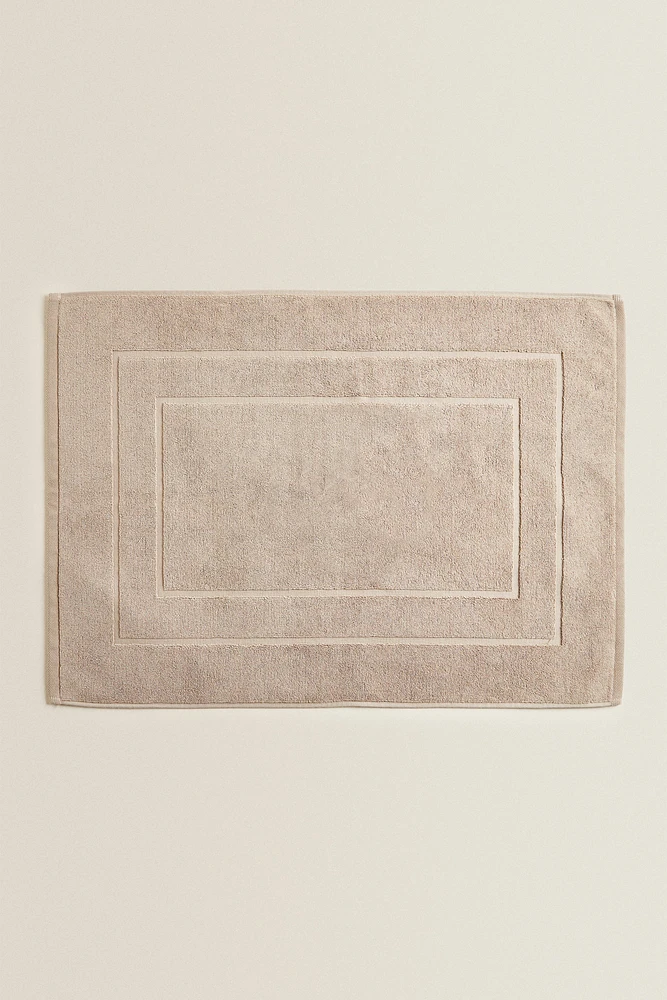 TAPIS DE BAIN COTON ANTIDÉRAPANT