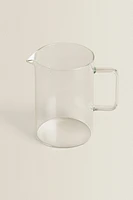 BOROSILICATE GLASS CREAM PITCHER